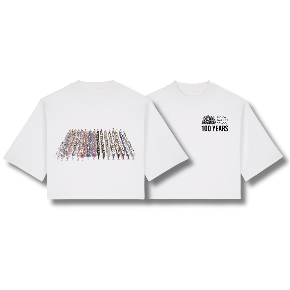 Cropped centenary t-shirt - grand défilé Cropped grand defile centenary t-shirt